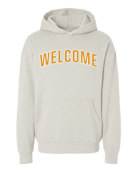 Welcome Embroidered Hoodie by Invisible Creature